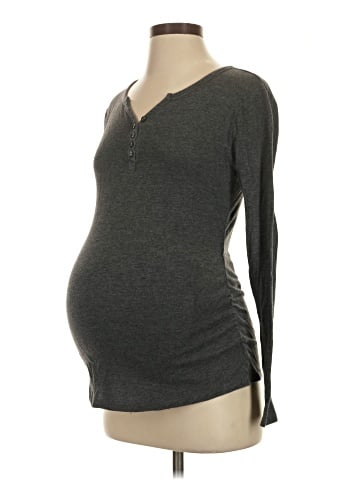 Liz Lange Maternity for Target Long Sleeve T-Shirt (view 1)