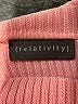 Relativity 100% Cotton Color Block Pink Turtleneck Sweater Size XL - photo 7