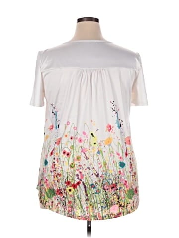 Unbranded Short Sleeve Blouse (view 2)