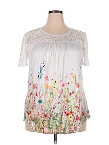 Unbranded Short Sleeve Blouse (view 1)