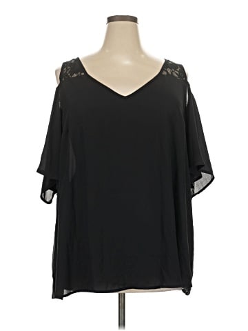 Torrid Short Sleeve Blouse (view 1)