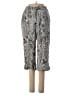 Paper Crane 100% Rayon Animal Print Gray Casual Pants Size S - photo 1