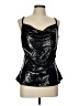 Glam 100% Polyester Black Tank Top Size L - photo 1