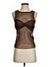 Maeve Brown Sleeveless Blouse Size S - photo 1