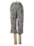 Paper Crane 100% Rayon Animal Print Gray Casual Pants Size S - photo 2