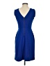 Lark & Ro Solid Blue Cocktail Dress Size XS - photo 2