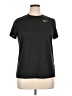 Nike 100% Polyester Black Active T-Shirt Size XL - photo 1