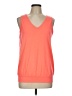 Unbranded Orange Sleeveless T-Shirt Size L - photo 1