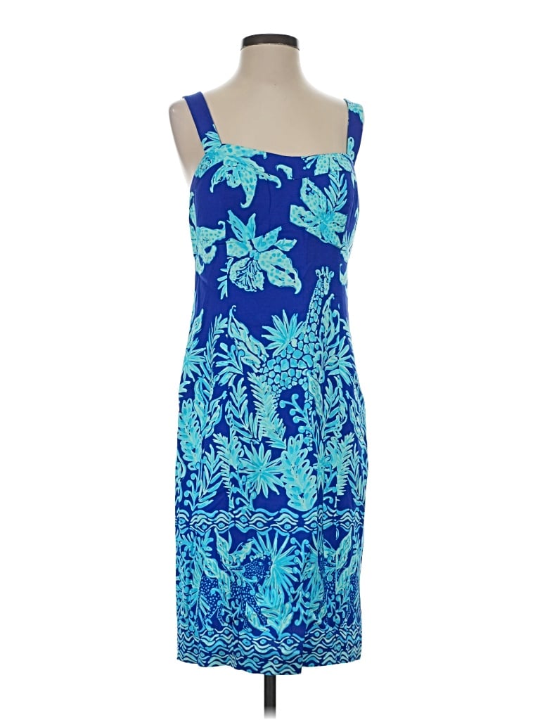 Pre-owned Lilly Pulitzer Cocktail Dress In Blue