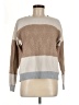 Verve Ami Color Block Tan Pullover Sweater Size M - photo 1