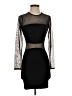 ASOS Graphic Black Cocktail Dress Size 2 - photo 1
