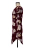No Boundaries Print Burgundy Casual Dress Size M - photo 5