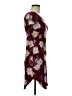 No Boundaries Print Burgundy Casual Dress Size M - photo 4
