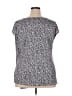 Lane Bryant Gray Short Sleeve Top Size 18 - 20 Plus - photo 2