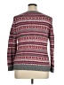 Talbots Print Gray Pullover Sweater Size 0X - photo 2