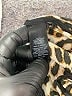 Express 100% Polyester Animal Print Gold Jacket Size S - photo 7