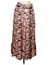 Unbranded Animal Print Pink Casual Skirt Size 6 - photo 1