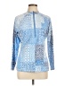 J. McLaughlin Blue Long Sleeve T-Shirt Size L (estimated) - photo 1