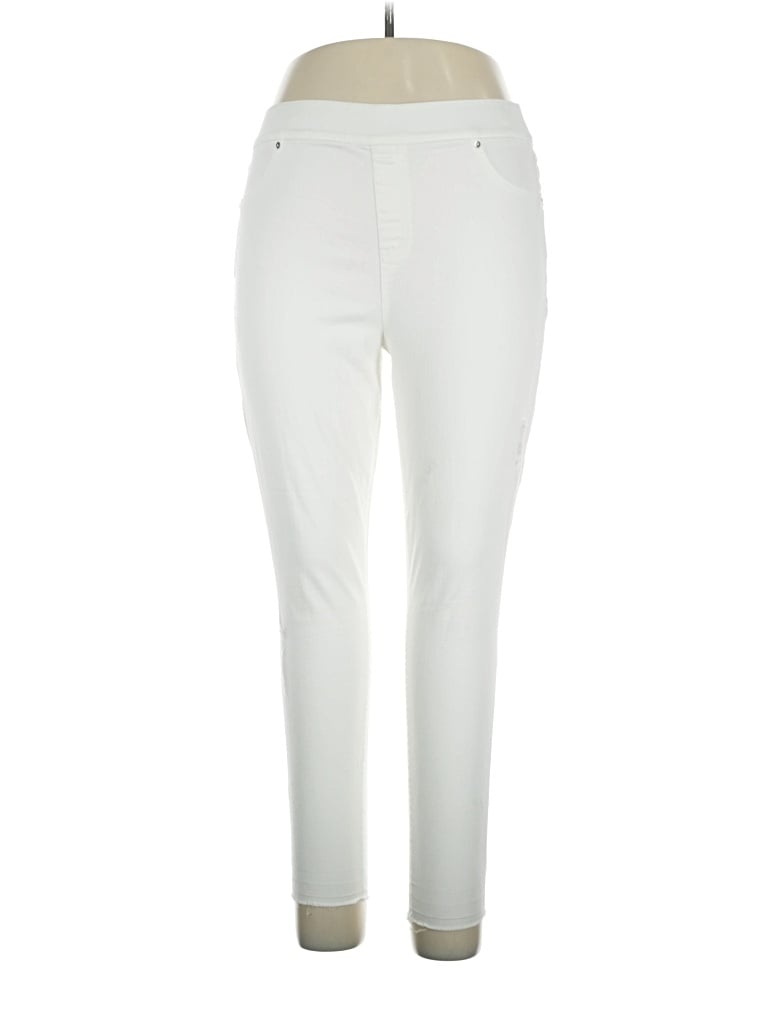 Pre-owned Spanx Casual Pants In Ivory