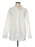 H&M 100% Cotton Ivory Long Sleeve Button-Down Shirt Size M - photo 1