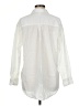 H&M 100% Cotton Ivory Long Sleeve Button-Down Shirt Size M - photo 2