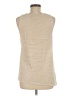 H By Halston Solid Tan Sleeveless Top Size M - photo 2