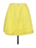 J.Crew 100% Polyester Solid Yellow Casual Skirt Size 6 - photo 2