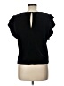 Kaari Blue Black Short Sleeve Top Size L - photo 2