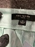 Ann Taylor Color Block Teal Casual Pants Size 10 Petite - photo 7