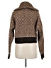 Zara Houndstooth Brown Cardigan Size M - photo 2