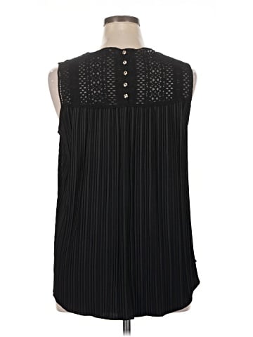Roz & Ali Sleeveless Blouse (view 2)