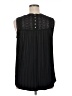 Roz & Ali Black Sleeveless Blouse Size 1X - photo 2