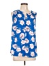 Daniel Rainn Blue Sleeveless Blouse Size L - photo 1