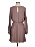 Lush 100% Polyester Solid Brown Casual Dress Size M - photo 2