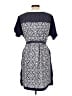 Daisy Fuentes 100% Polyester Paisley Blue Casual Dress Size L - photo 2