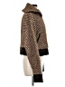 Zara Houndstooth Brown Cardigan Size M - photo 4