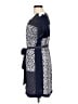 Daisy Fuentes 100% Polyester Paisley Blue Casual Dress Size L - photo 5