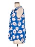 Daniel Rainn Blue Sleeveless Blouse Size L - photo 5