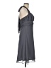 David's Bridal 100% Polyester Solid Gray Cocktail Dress Size 10 - photo 4