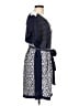 Daisy Fuentes 100% Polyester Paisley Blue Casual Dress Size L - photo 4