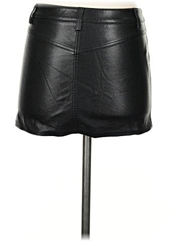 Urban Outfitters Faux Leather Skirt (view 2)