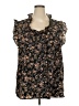 Unbranded Black Sleeveless Blouse Size 3X - photo 1