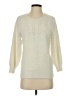Rosie Neira Chevron-herringbone Ivory Pullover Sweater Size S - photo 1