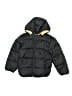 Unbranded 100% Nylon Solid Black Snow Jacket Size 4 - 5T - photo 1