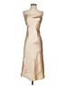 Bebe 100% Polyester Metallic Tan Cocktail Dress Size XS - photo 1