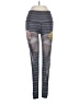 Teeki Graphic Gray Leggings Size S - photo 1
