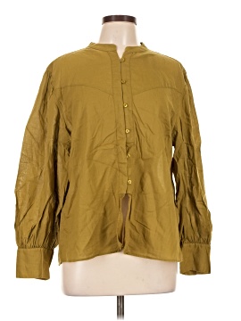 Massimo Dutti Long Sleeve Button Down Shirt