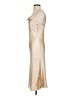Bebe 100% Polyester Metallic Tan Cocktail Dress Size XS - photo 5
