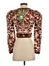 FARM Rio 100% Polyester Brown Pullover Sweater Size S - photo 2