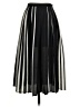 Topshop Stripes Black Formal Skirt Size 2 - photo 1